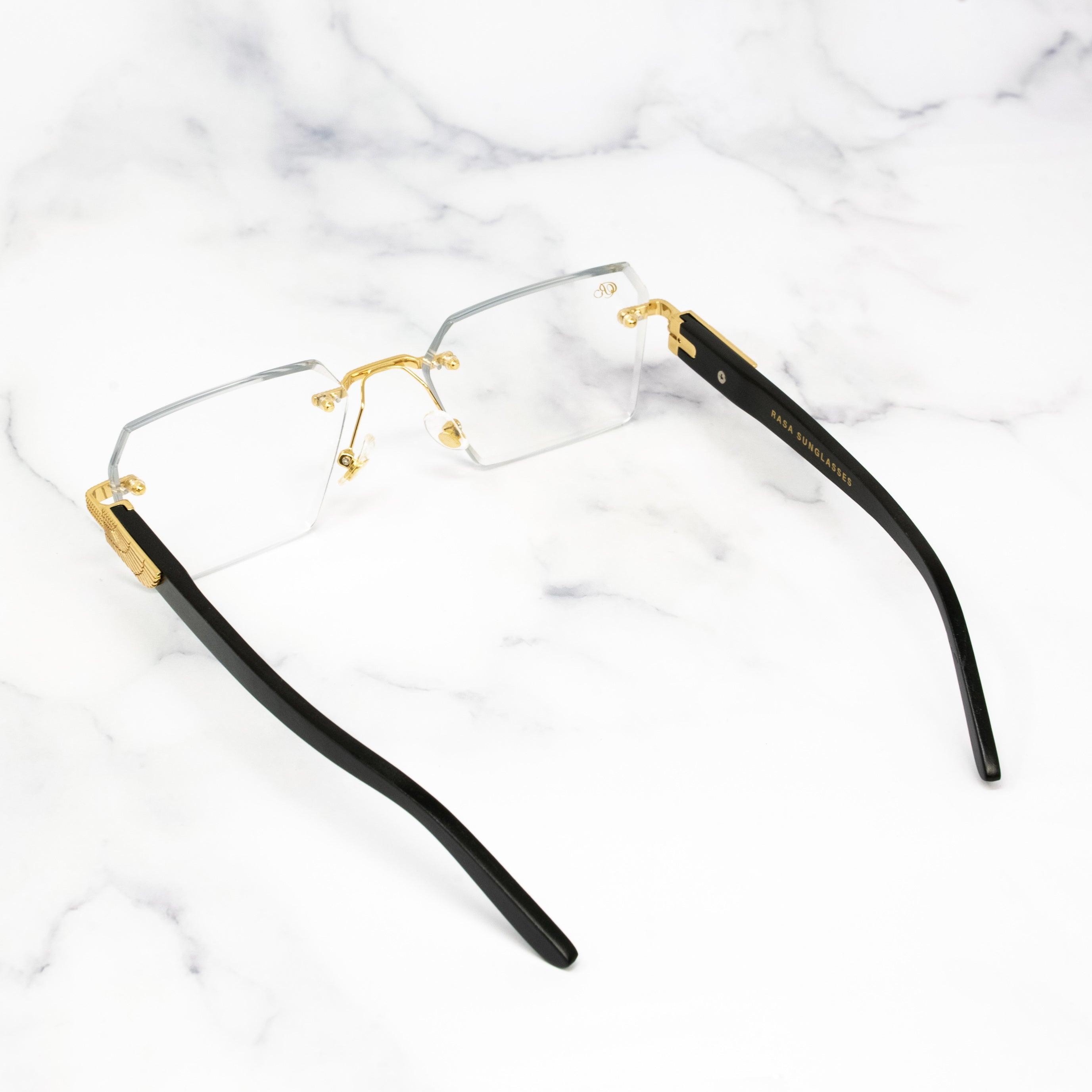 THE CANARSIE - CLEAR GOLD - Rasa Sunglasses