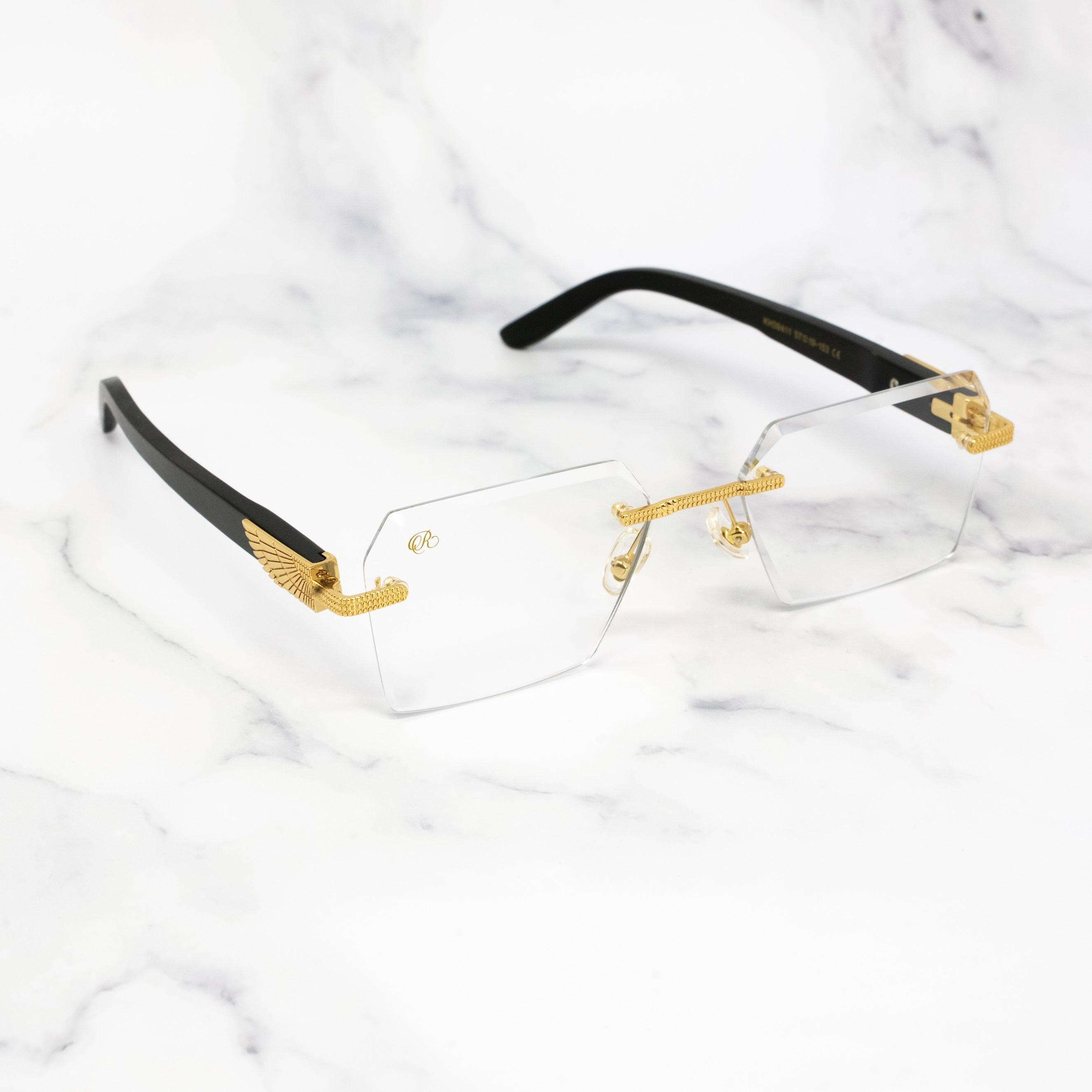 THE CANARSIE - CLEAR GOLD - Rasa Sunglasses