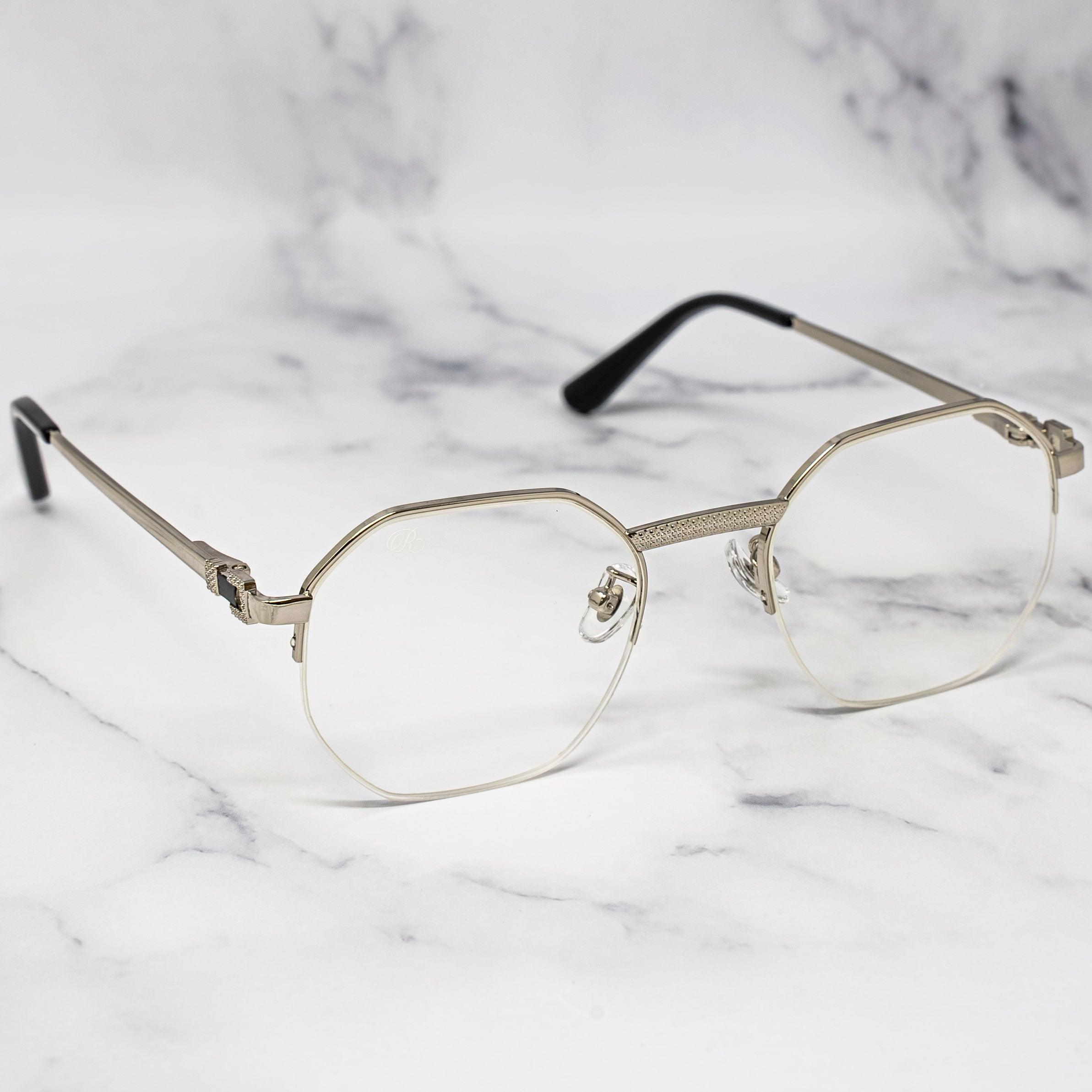 THE REGAL - CLEAR SILVER - Rasa Sunglasses