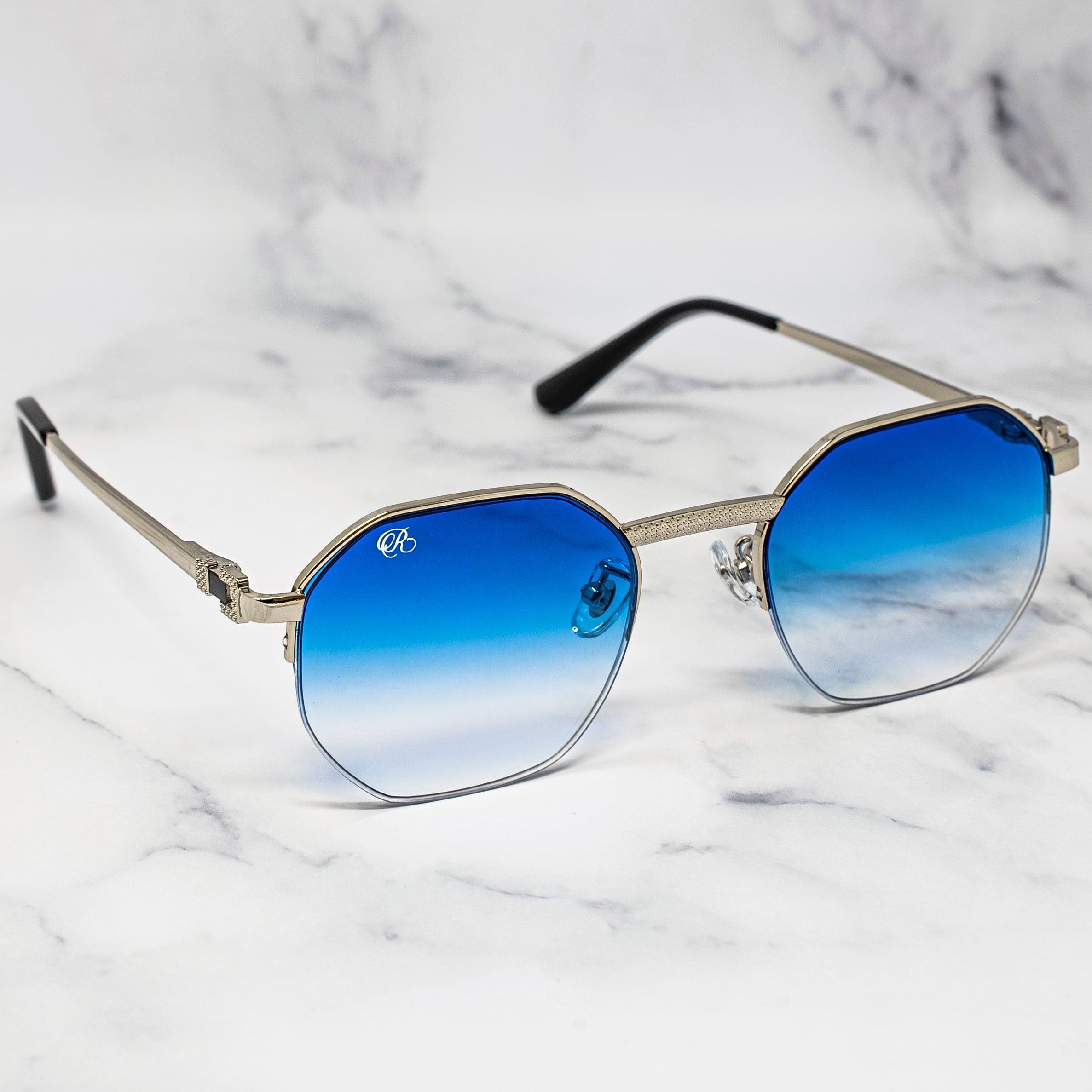 THE REGAL - AZURE SILVER - Rasa Sunglasses