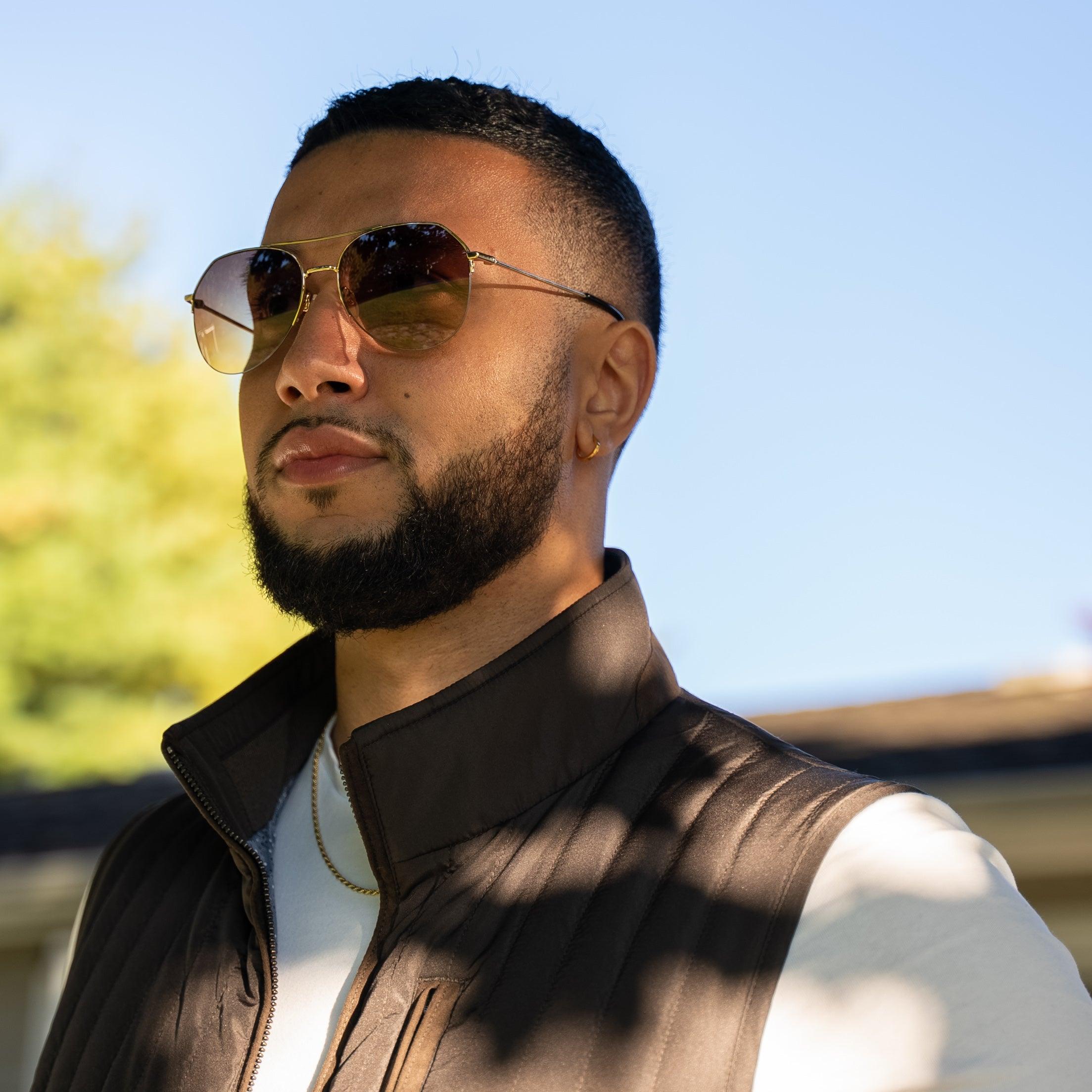 THE ACE - MOCHA GOLD - Rasa Sunglasses