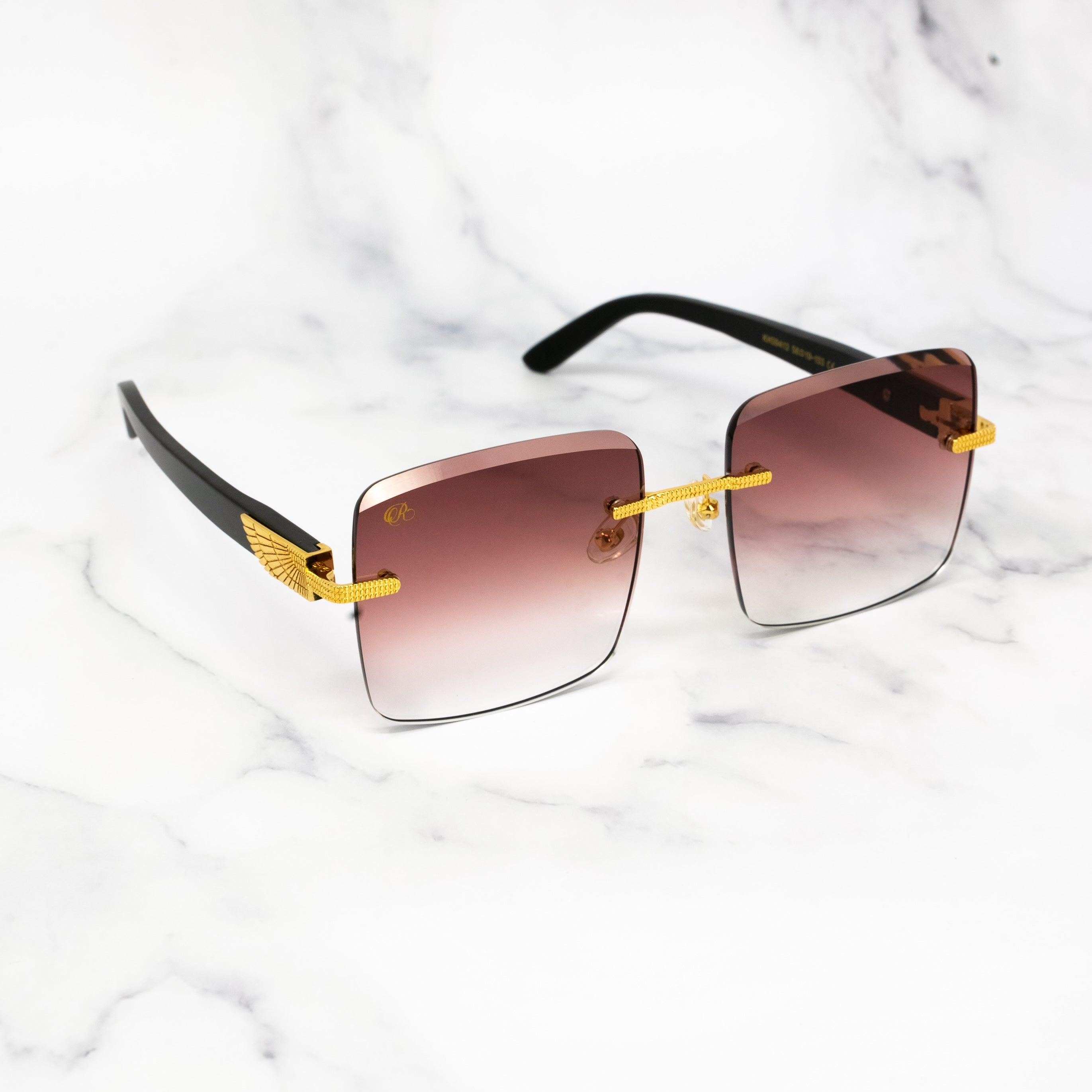 THE MOTOWN - BURGUNDY GOLD - Rasa Sunglasses